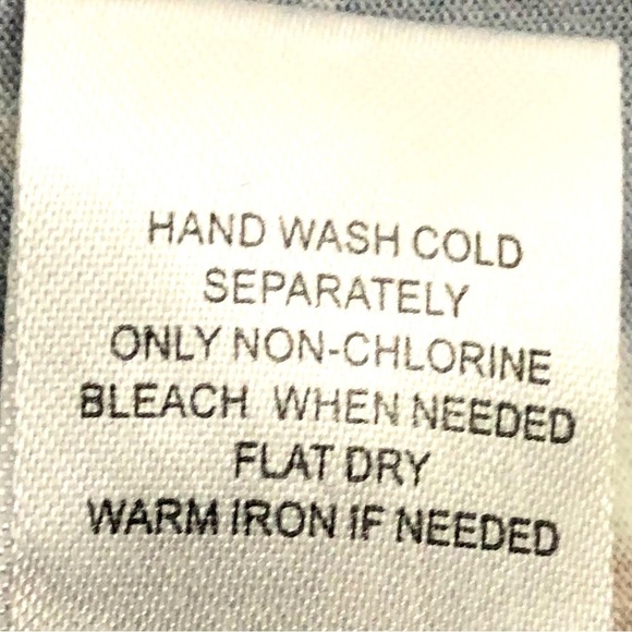 Daniel Rainn navy blue floral mixed media scoop neck flutter sleeve PS - Picture 6 of 8